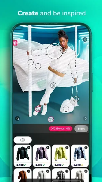 FashionVerse: Fashion Makeover [MOD: безлимитные деньги и все наряды открыты] Screenshot 2