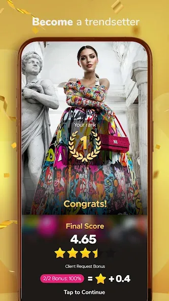FashionVerse: Fashion Makeover [MOD: безлимитные деньги и все наряды открыты] Screenshot 4