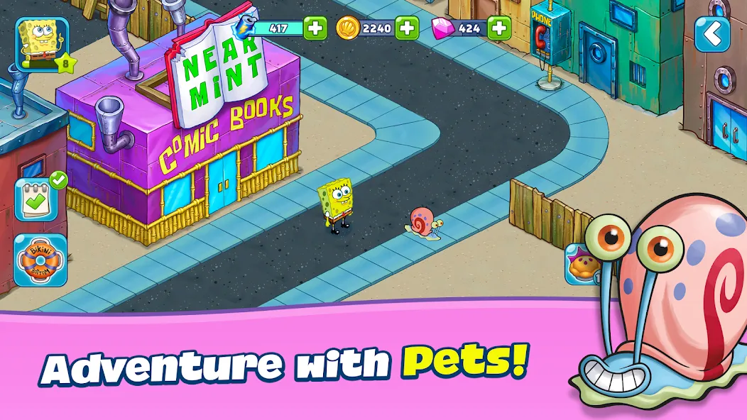 SpongeBob Adventures: In A Jam [MOD: безлимитные деньги и ресурсы] Screenshot 5