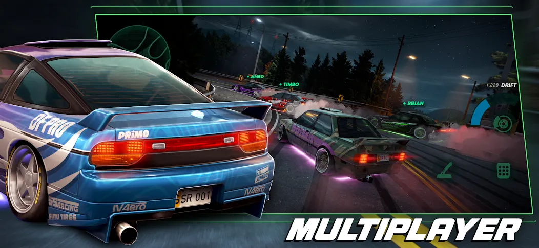 Static Shift Racing [MOD: безлимитные деньги и все машины открыты] Screenshot 3