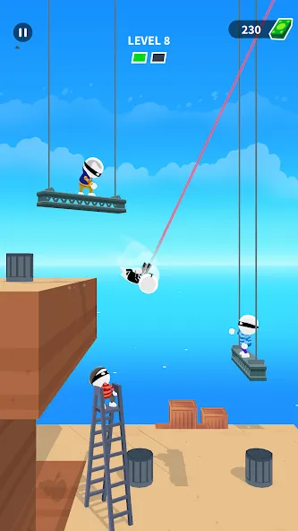 Johnny Trigger: Action Shooter [MOD: безлимитные патроны и оружие] Screenshot 1