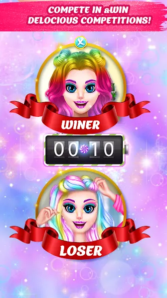 DIY Candy Makeup-Beauty Salon [MOD: безлимитные монеты и всё открыто] Screenshot 5
