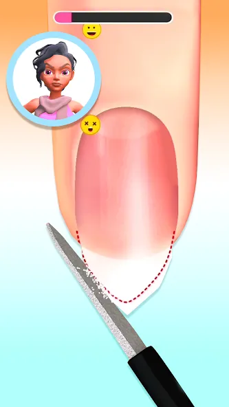 Nail Salon 3D [MOD: безлимитные деньги и все скины] Screenshot 3