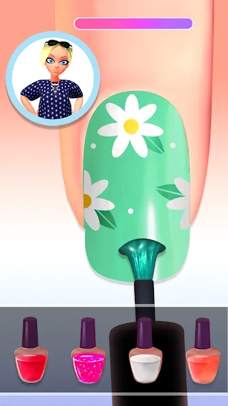 Nail Salon 3D [MOD: безлимитные деньги и все скины] Screenshot 4