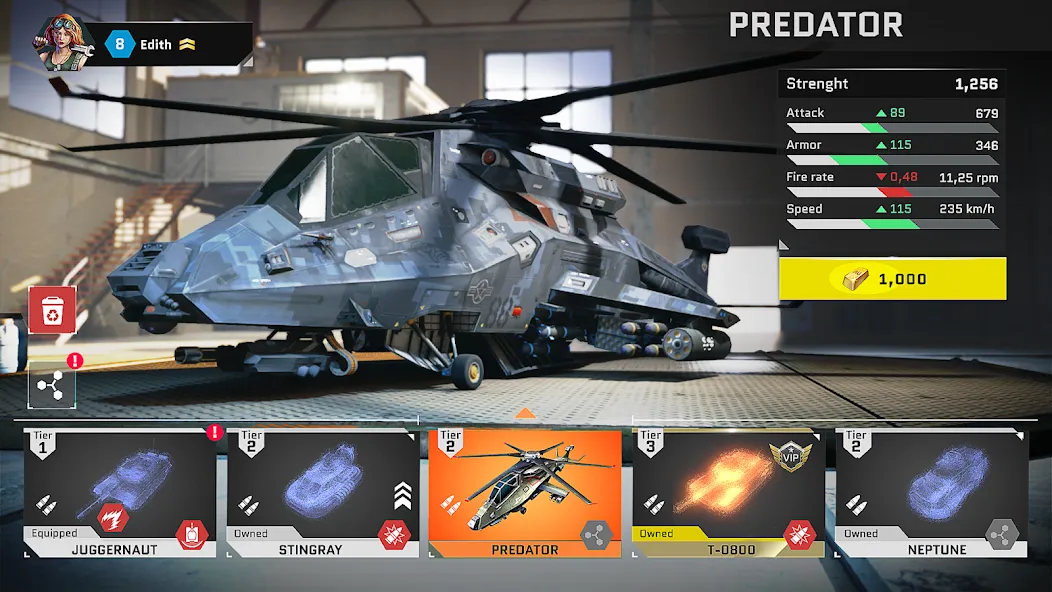 Massive Warfare: Tanks PvP War [MOD: безлимитные деньги и усиленная техника] Screenshot 2