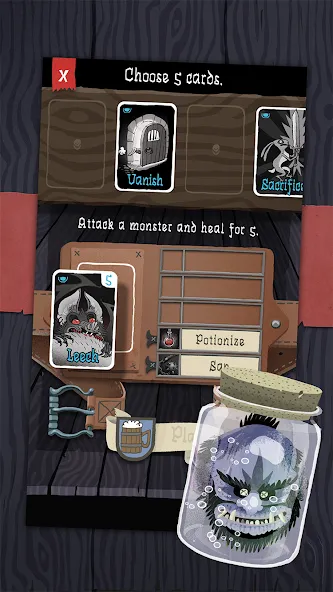 Card Crawl [MOD: безлимитные монеты и все карты открыты] Screenshot 4