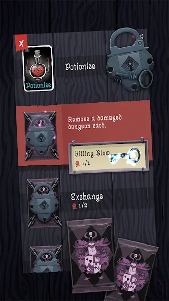 Card Crawl [MOD: безлимитные монеты и все карты открыты] Screenshot 5