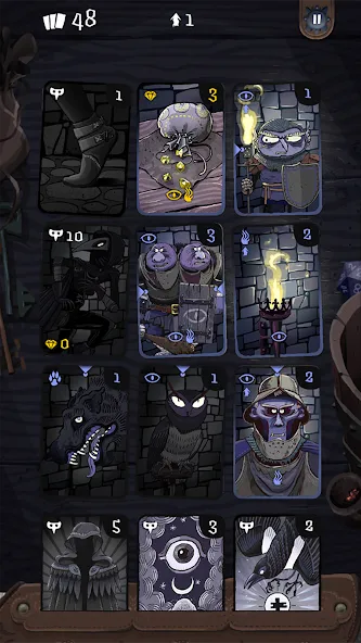 Card Thief [MOD: бесконечные деньги и все карты открыты] Screenshot 1