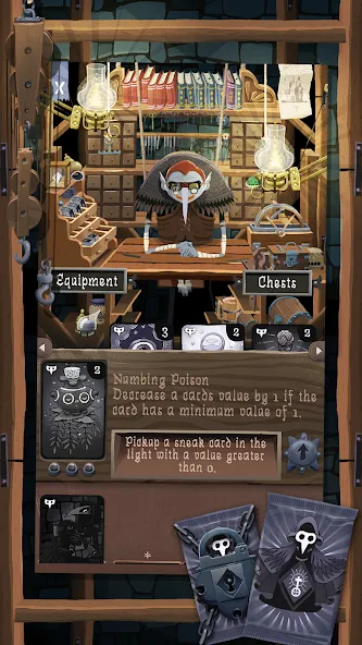 Card Thief [MOD: бесконечные деньги и все карты открыты] Screenshot 5