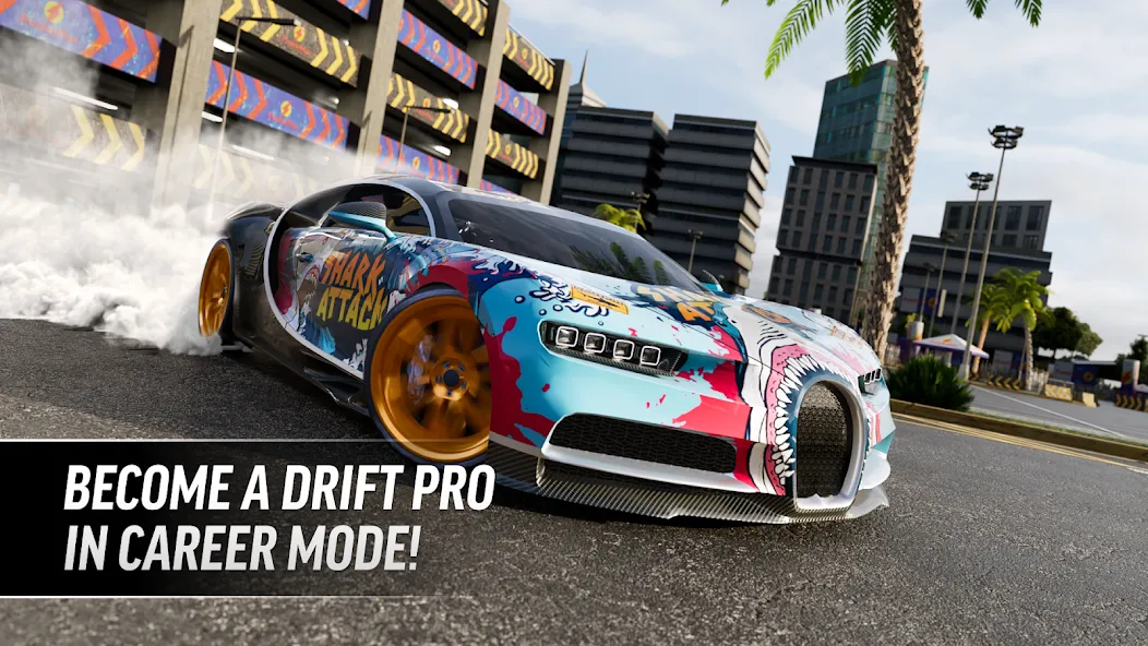 Drift Max Pro Car Racing Game [MOD: безлимитные деньги и все машины открыты] Screenshot 1