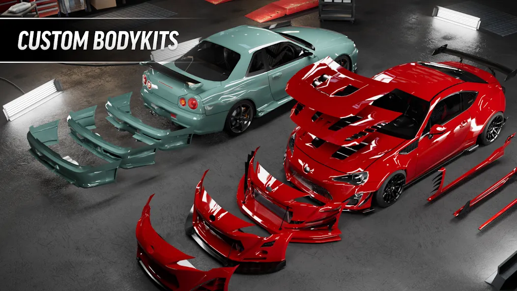 Drift Max Pro Car Racing Game [MOD: безлимитные деньги и все машины открыты] Screenshot 2