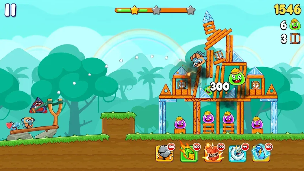 Jungle Squad: Rescue Animals [MOD: безлимитные монеты и открытые уровни] Screenshot 2