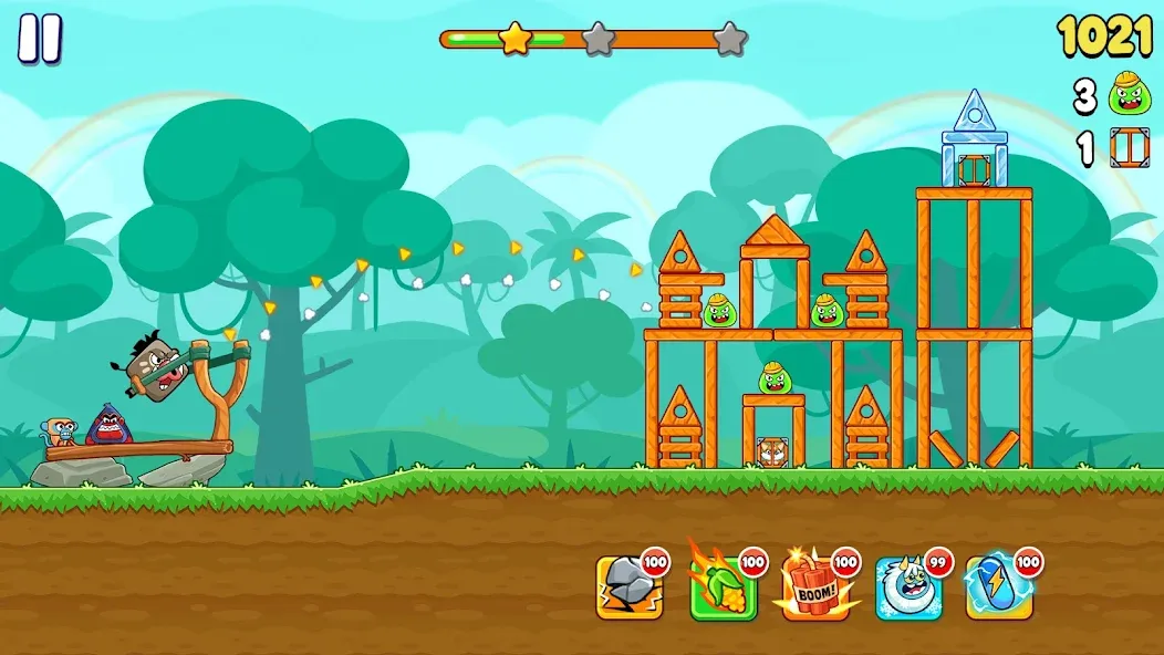 Jungle Squad: Rescue Animals [MOD: безлимитные монеты и открытые уровни] Screenshot 5