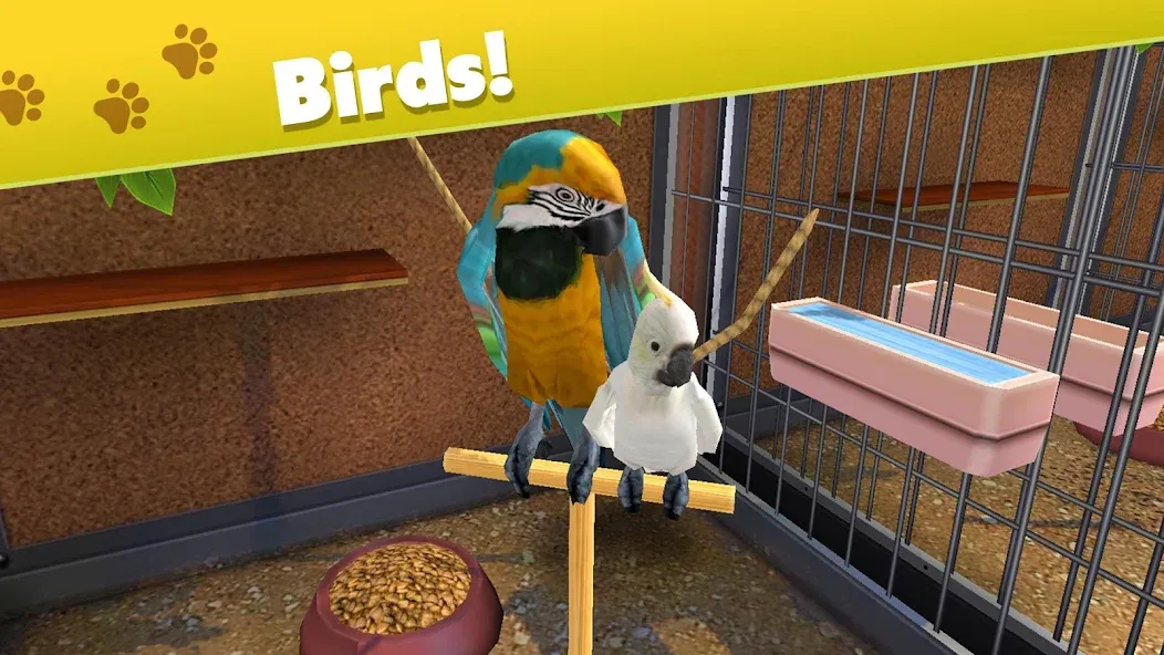 Pet World - My Animal Shelter [MOD: безлимитные деньги и ресурсы] Screenshot 2