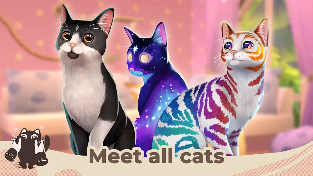 Cat Rescue Story: Pet Shelter [MOD: безлимитные монеты и все питомцы] Screenshot 1