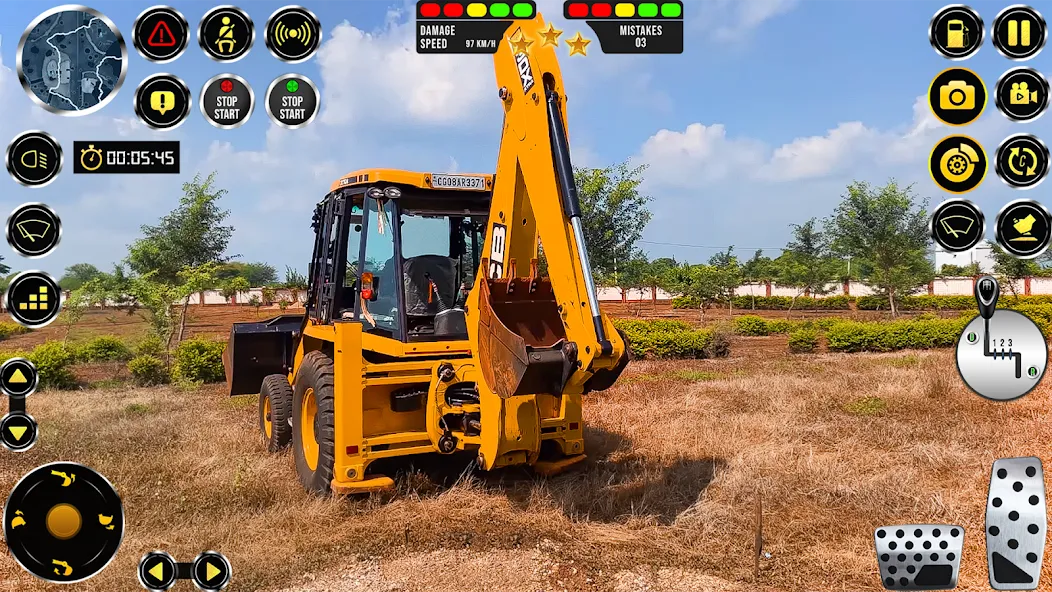 JCB Excavator Construction 3D [MOD: безлимитные деньги и всё открыто] Screenshot 1