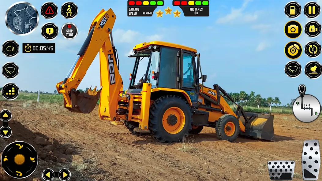 JCB Excavator Construction 3D [MOD: безлимитные деньги и всё открыто] Screenshot 3