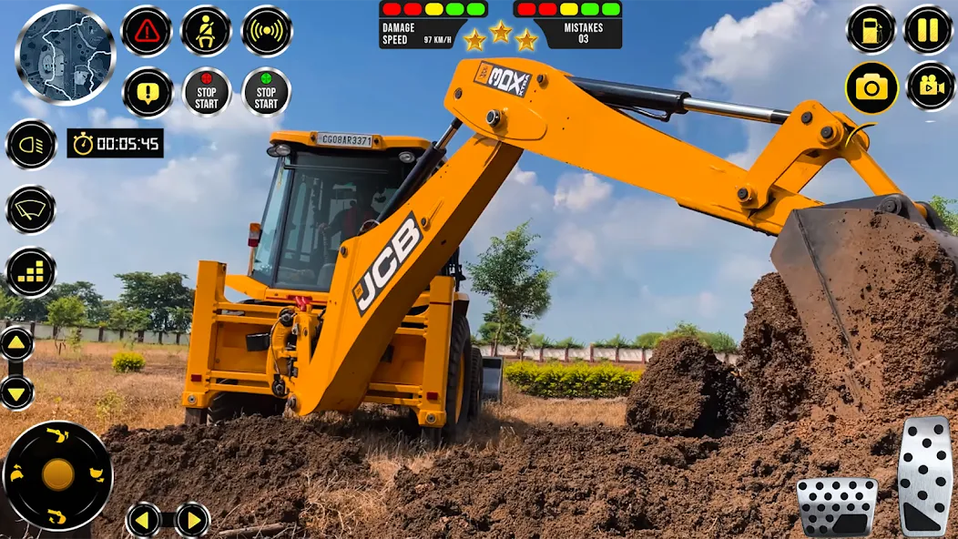 JCB Excavator Construction 3D [MOD: безлимитные деньги и всё открыто] Screenshot 4
