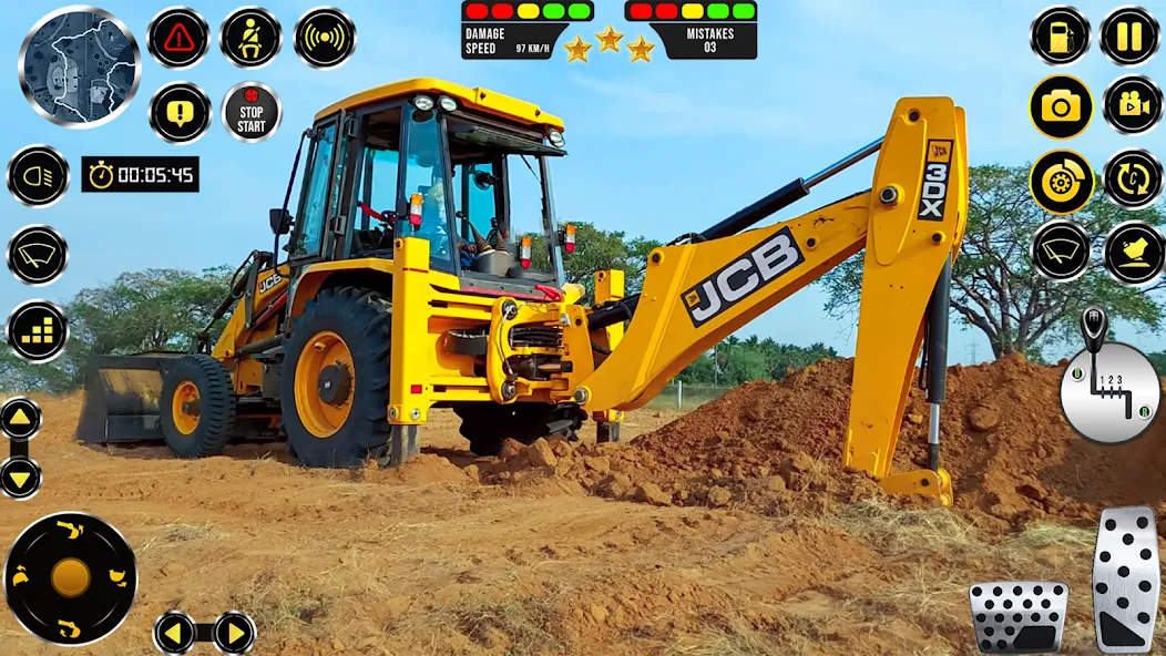 JCB Excavator Construction 3D [MOD: безлимитные деньги и всё открыто] Screenshot 5