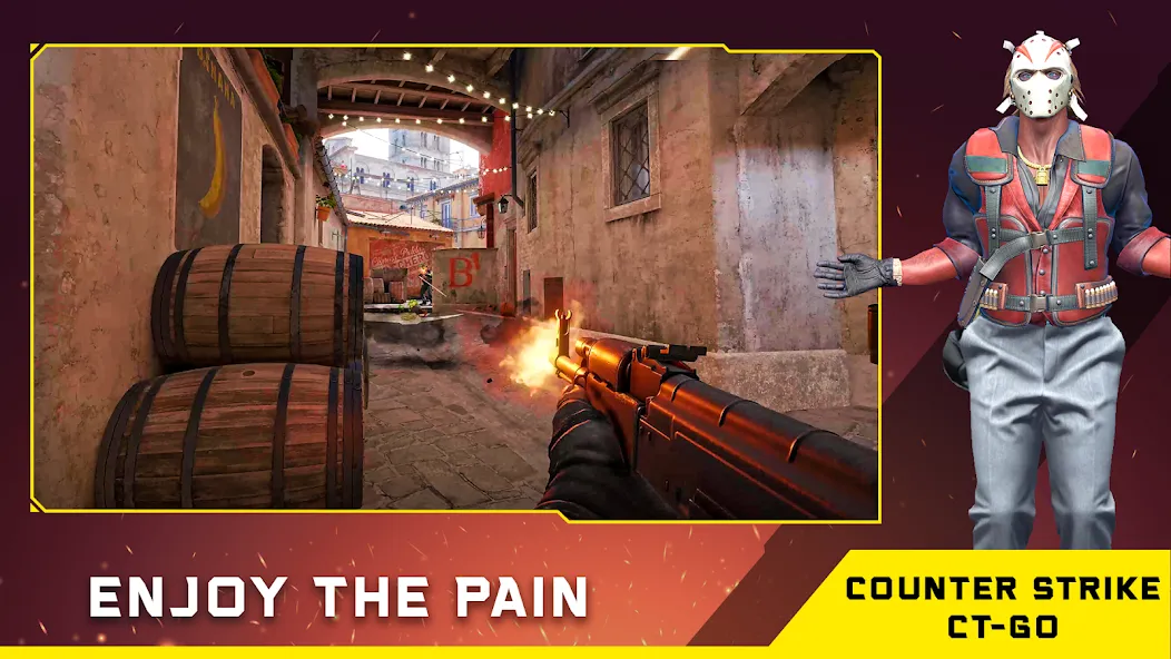 Counter Strike CT-GO Offline [MOD: контртеррористы с улучшенным оружием] Screenshot 4