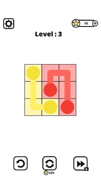 Pipe Line Puzzle [MOD: без рекламы и все уровни открыты] Screenshot 2