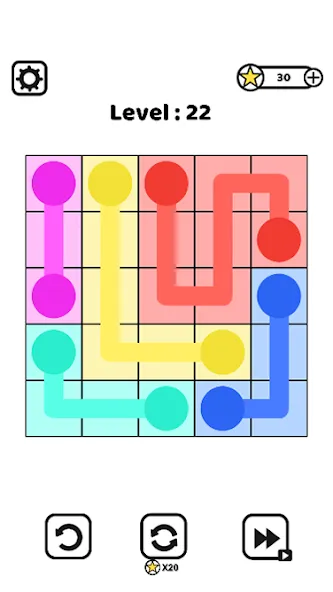 Pipe Line Puzzle [MOD: без рекламы и все уровни открыты] Screenshot 4