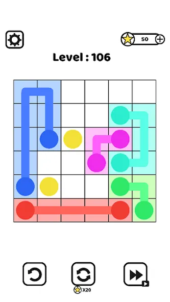 Pipe Line Puzzle [MOD: без рекламы и все уровни открыты] Screenshot 5