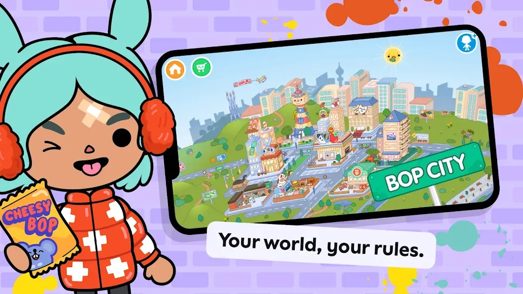 Toca Boca World [MOD: открыты все локации и персонажи] Screenshot 1