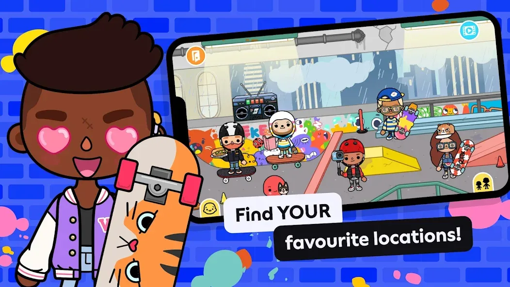 Toca Boca World [MOD: открыты все локации и персонажи] Screenshot 3