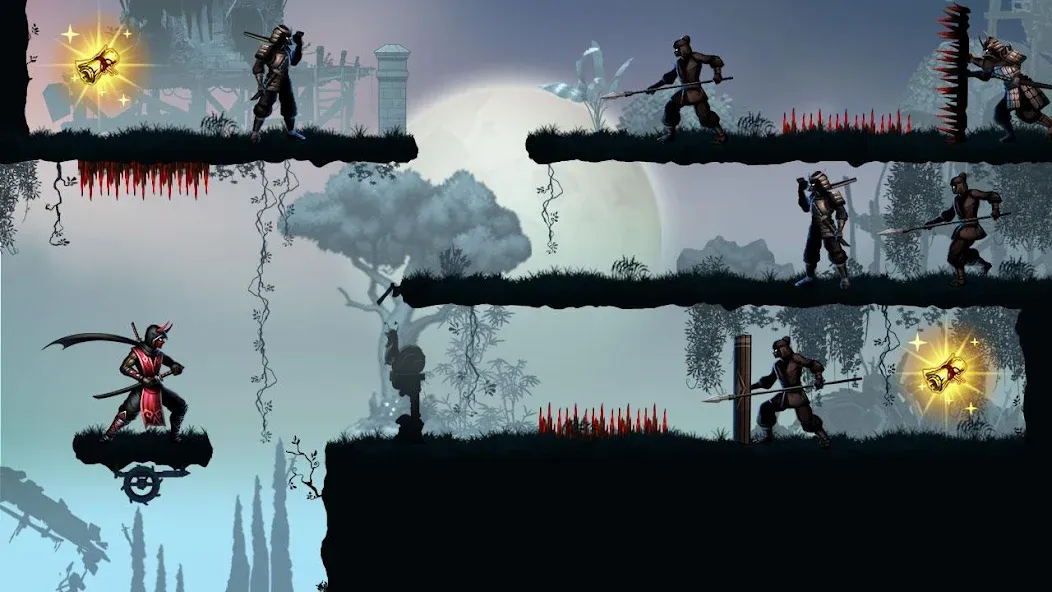 Ninja warrior: legend of adven [MOD: безлимитные деньги и энергия] Screenshot 3