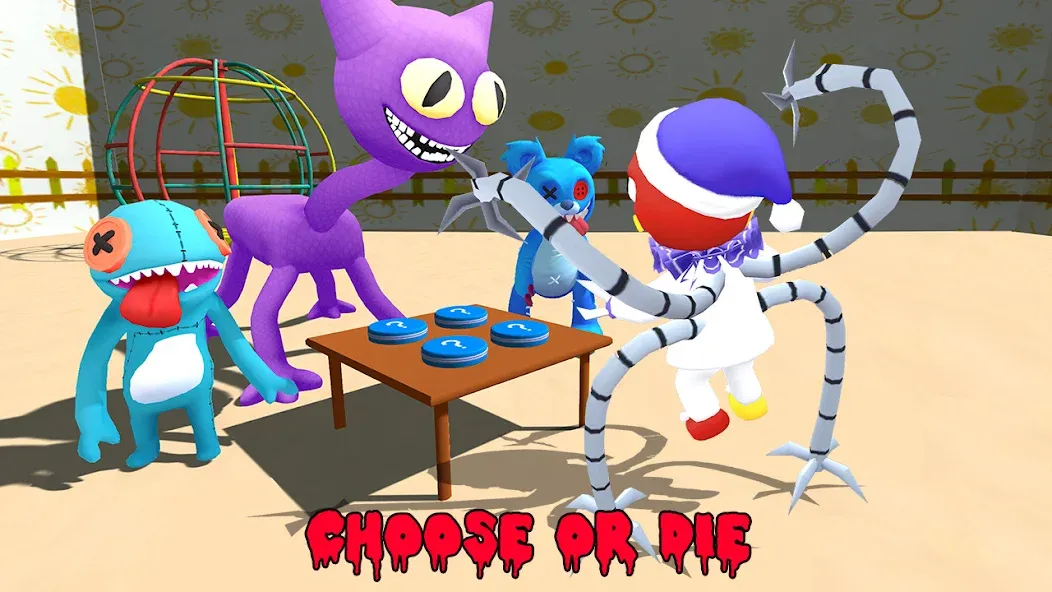 Hide N Seek: Find The Monster [MOD: открыты все уровни и скины] Screenshot 2