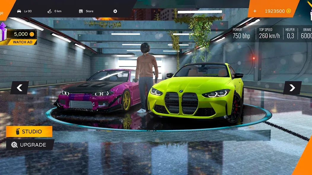 Racing in Car - Multiplayer [MOD: безлимитные деньги и все машины открыты] Screenshot 1