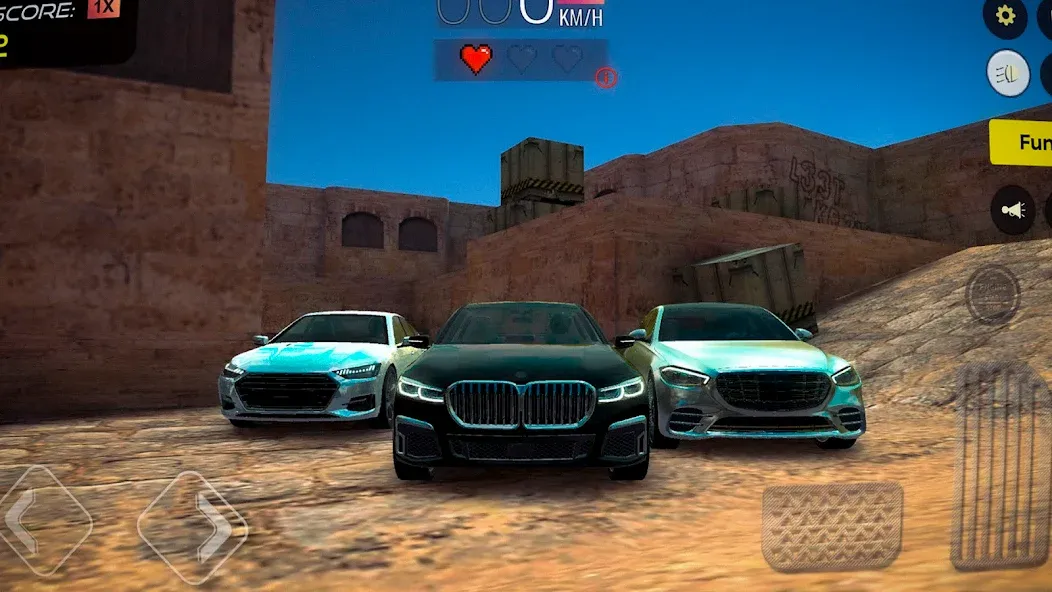Racing in Car - Multiplayer [MOD: безлимитные деньги и все машины открыты] Screenshot 4