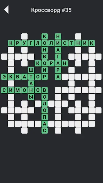 Кроссворды без интернета [MOD: кроссворды доступны без интернета] Screenshot 1