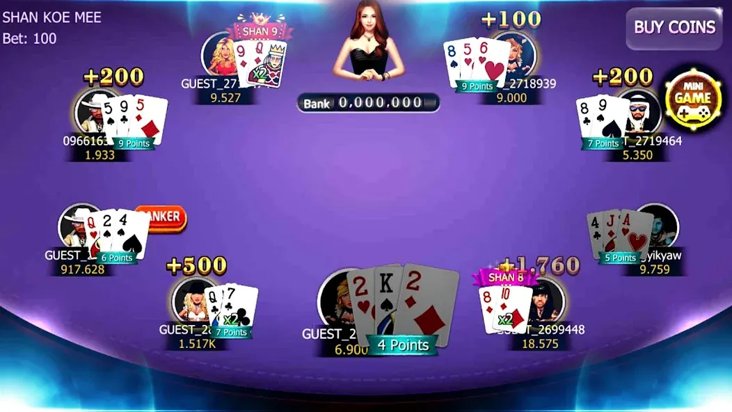 Win88 - Shan Koe Mee [MOD: без рекламы и много монет] Screenshot 1