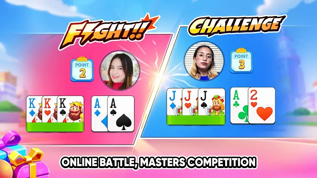 Tongits Go - Mines Slots Pusoy [MOD: безлимитные монеты и разблокированы все игры] Screenshot 2