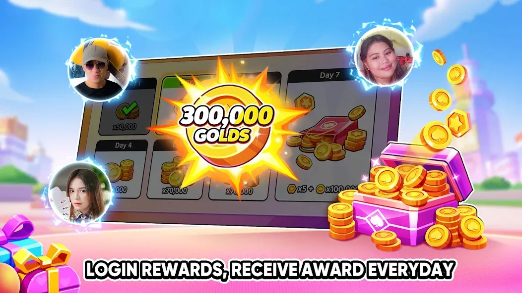 Tongits Go - Mines Slots Pusoy [MOD: безлимитные монеты и разблокированы все игры] Screenshot 5