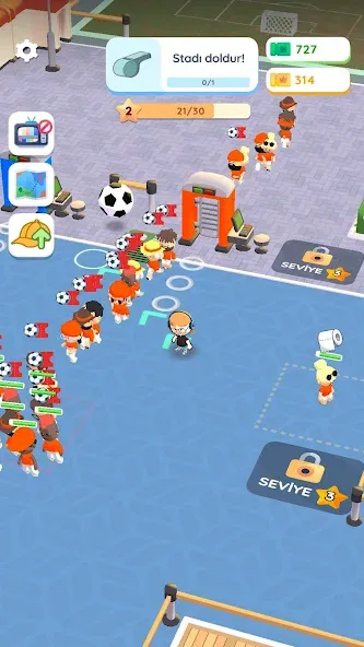 Stadium Master: Idle Game [MOD: безлимитные деньги и улучшения] Screenshot 2