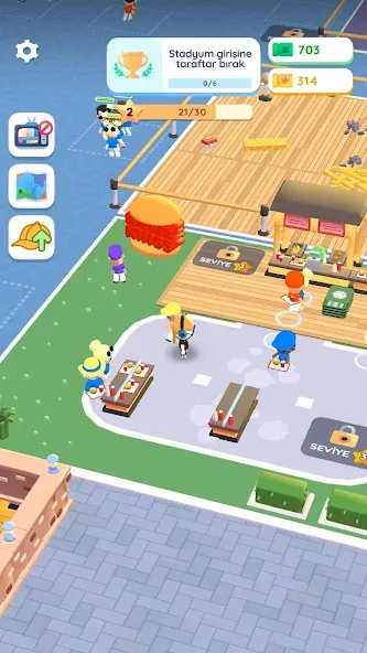 Stadium Master: Idle Game [MOD: безлимитные деньги и улучшения] Screenshot 3