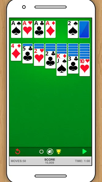 SOLITAIRE CLASSIC CARD GAME [MOD: без рекламы и без ограничений] Screenshot 1