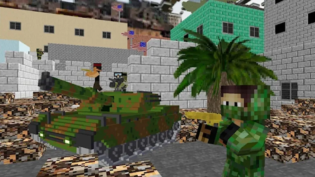 American Block Sniper Survival [MOD: безлимитные патроны и здоровье] Screenshot 3