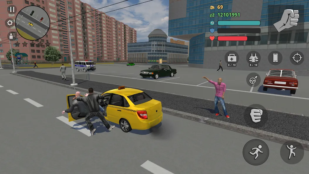 Criminal Russia 3D. Boris [MOD: много денег и открыты машины] Screenshot 4