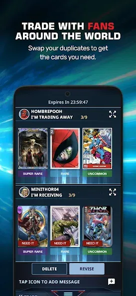 Marvel Collect! by Topps® [MOD: неограниченные монеты и редкие карты] Screenshot 3