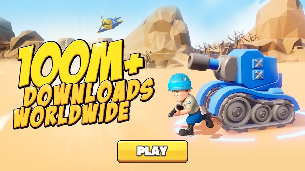 Top War: Battle Game [MOD: безлимитные ресурсы и ускоренное строительство] Screenshot 1
