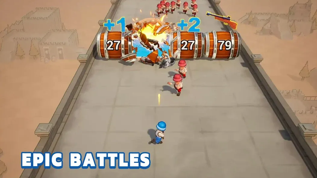 Top War: Battle Game [MOD: безлимитные ресурсы и ускоренное строительство] Screenshot 4