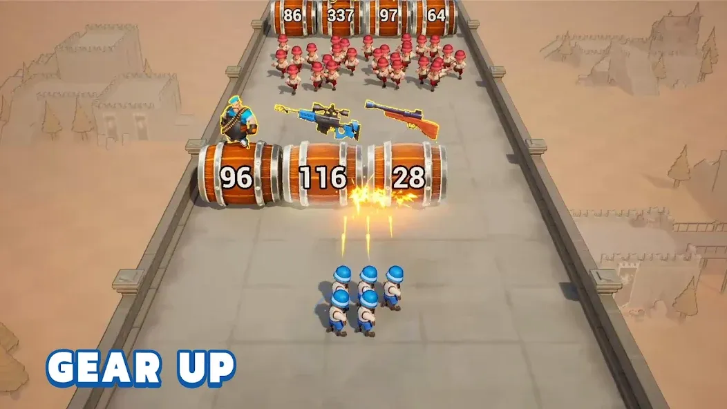 Top War: Battle Game [MOD: безлимитные ресурсы и ускоренное строительство] Screenshot 5