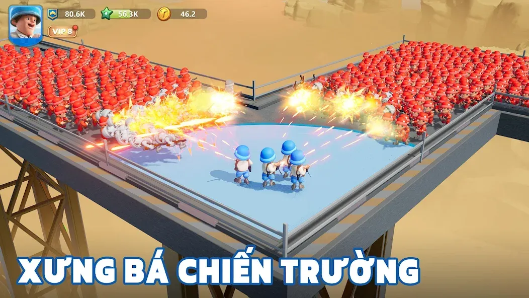 Top War: Battle Game - Funtap [MOD: много ресурсов и алмазов] Screenshot 2