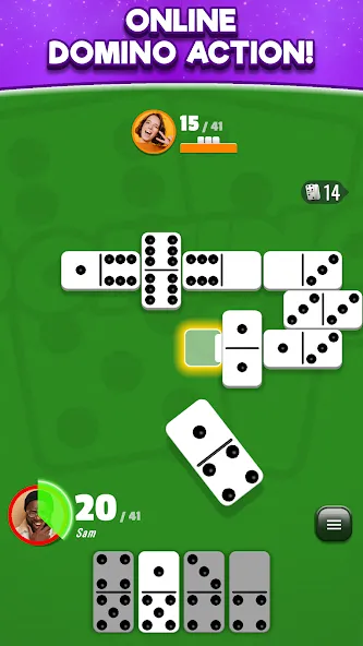 Domino Club: 1v1 Online Game [MOD: безлимитные монеты и открытые режимы] Screenshot 1