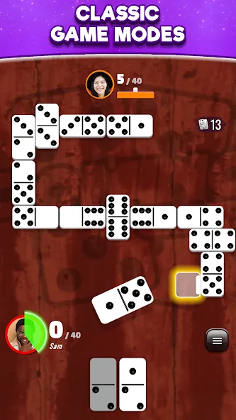 Domino Club: 1v1 Online Game [MOD: безлимитные монеты и открытые режимы] Screenshot 3