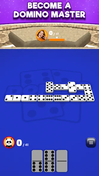 Domino Club: 1v1 Online Game [MOD: безлимитные монеты и открытые режимы] Screenshot 5